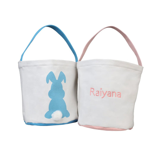 Blue Little IA Bunny Bucket