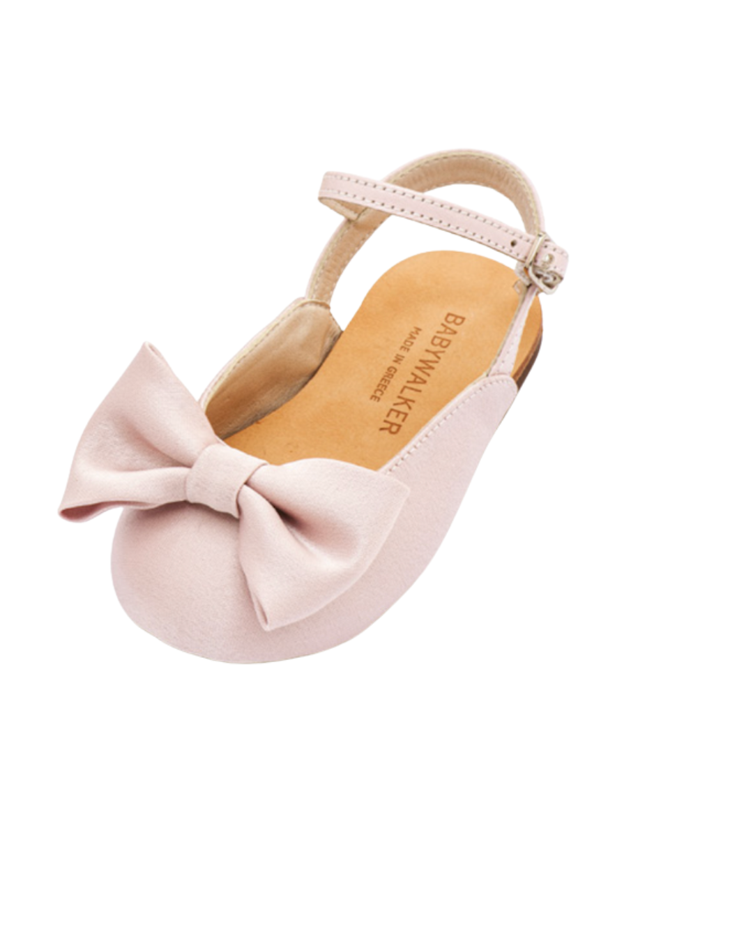 Handmade Satin Bow Baby Walker Sandals