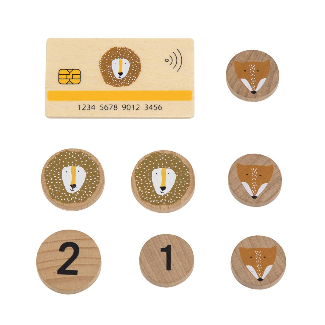 Wooden Trixie Cash Register