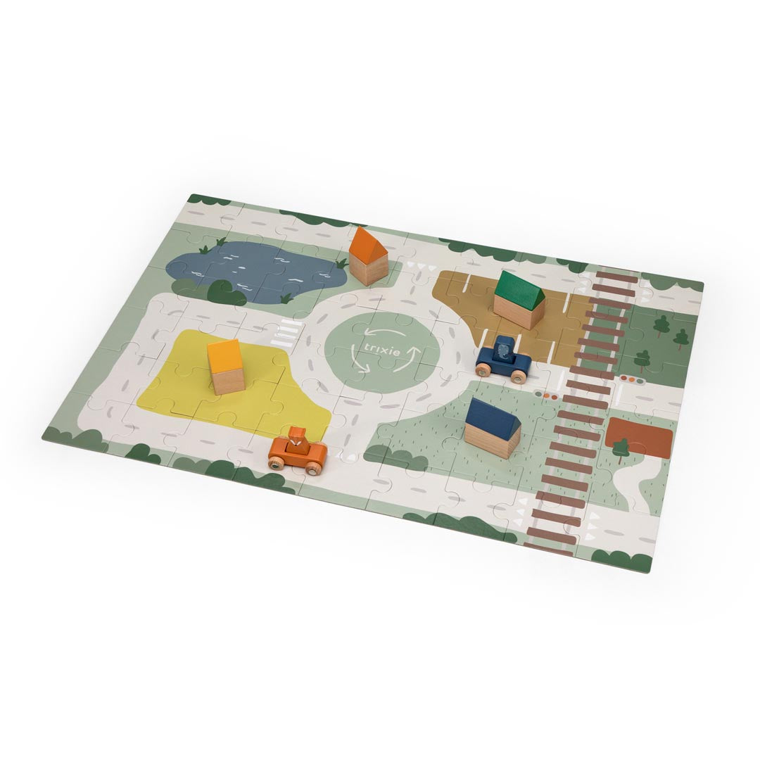 Wooden Trixie Road Puzzle