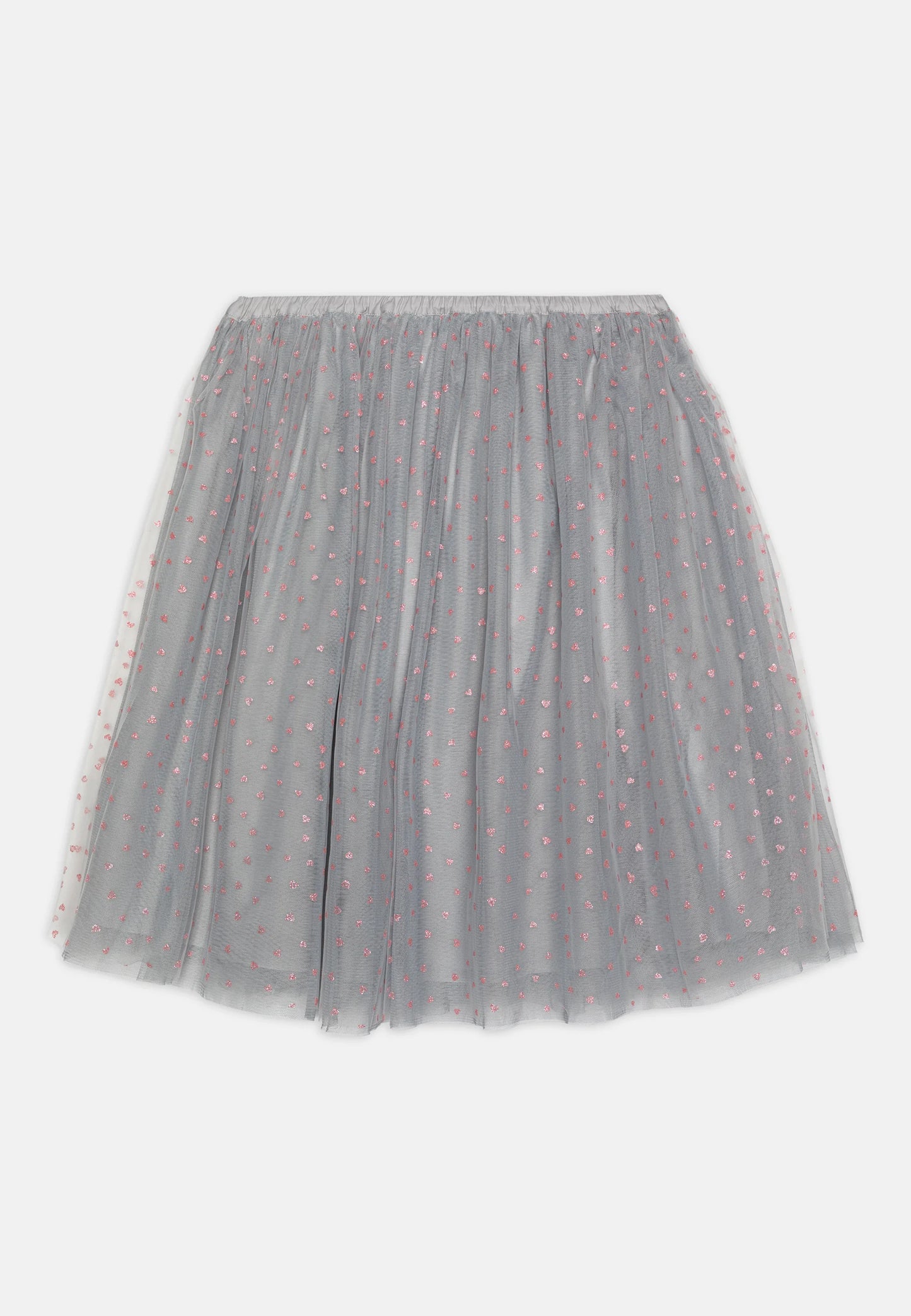 Long Pink Heart Bonton Tutu