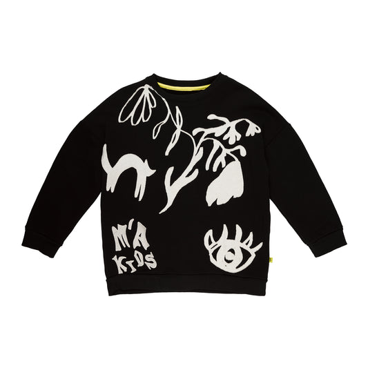 Embroidered M'A Kids Sweatshirt