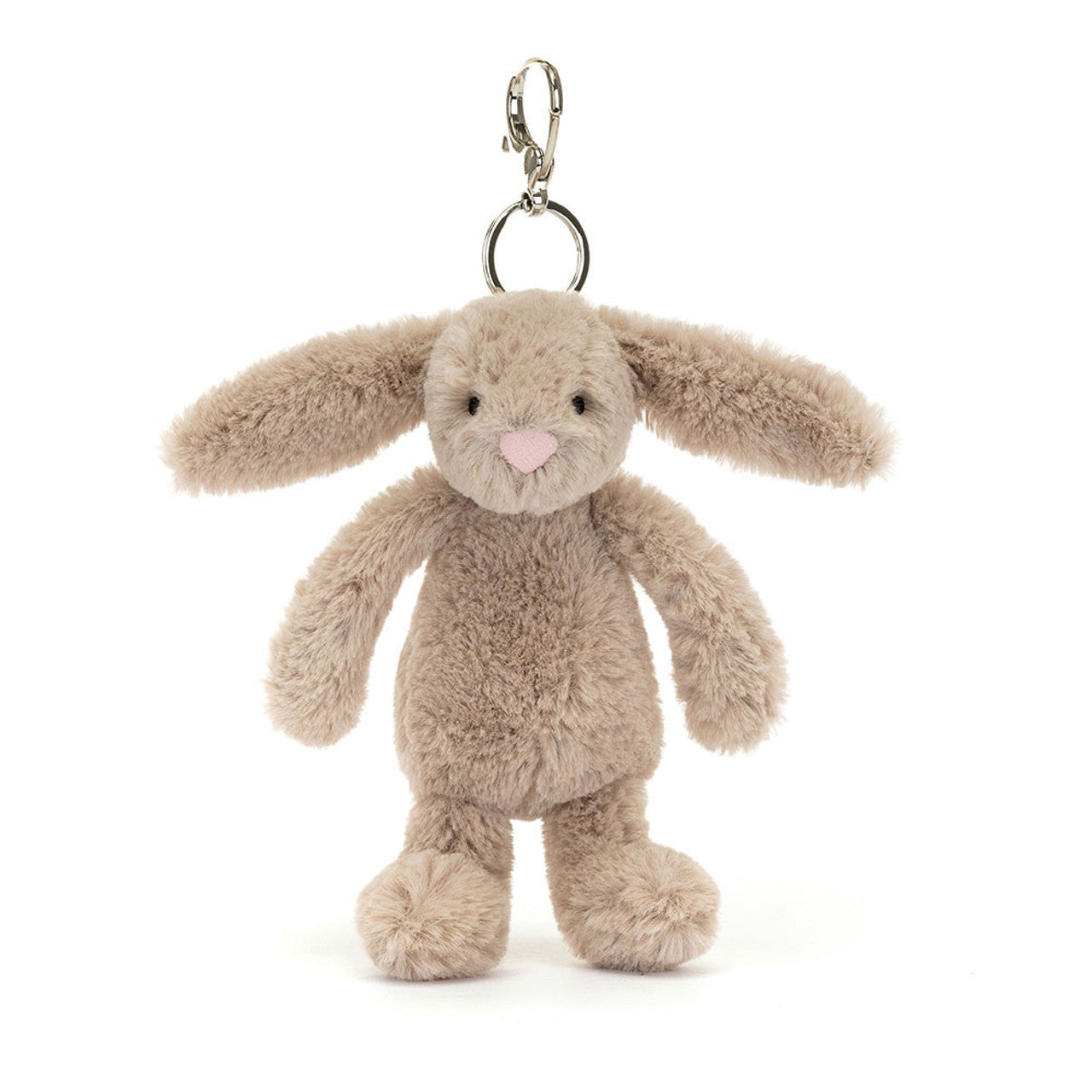 Bashful Beige Bunny Jellycat Bag Charm