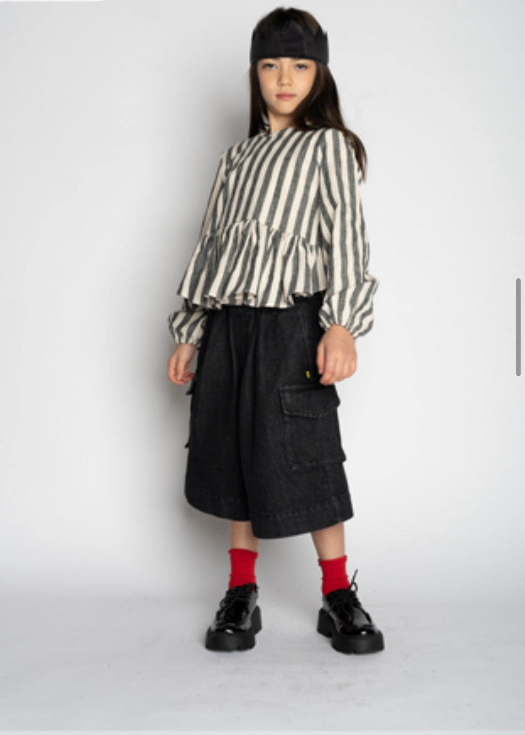 Dark Denim M'A Kids Shorts