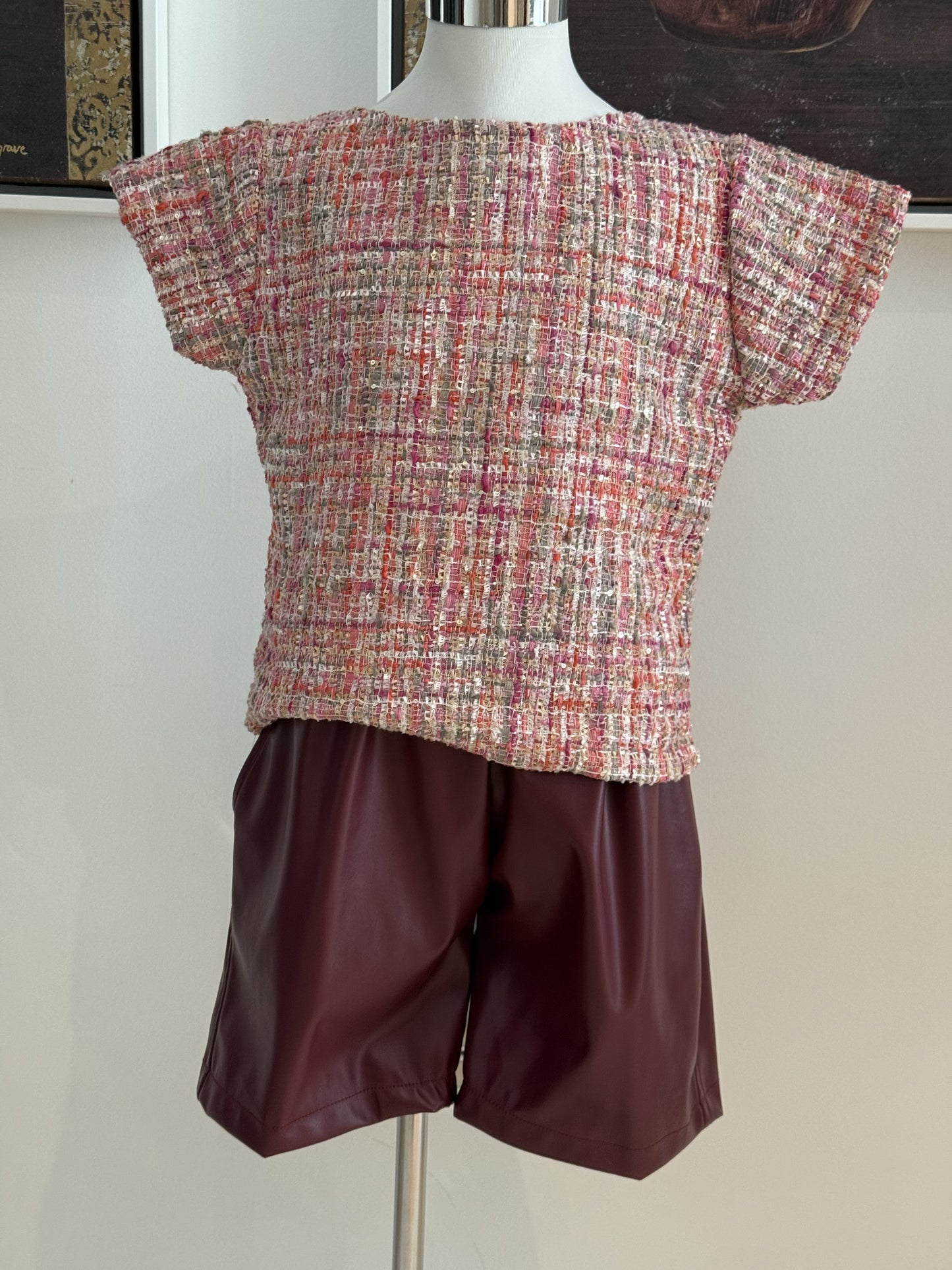 Tweed Top & Short LPP Set