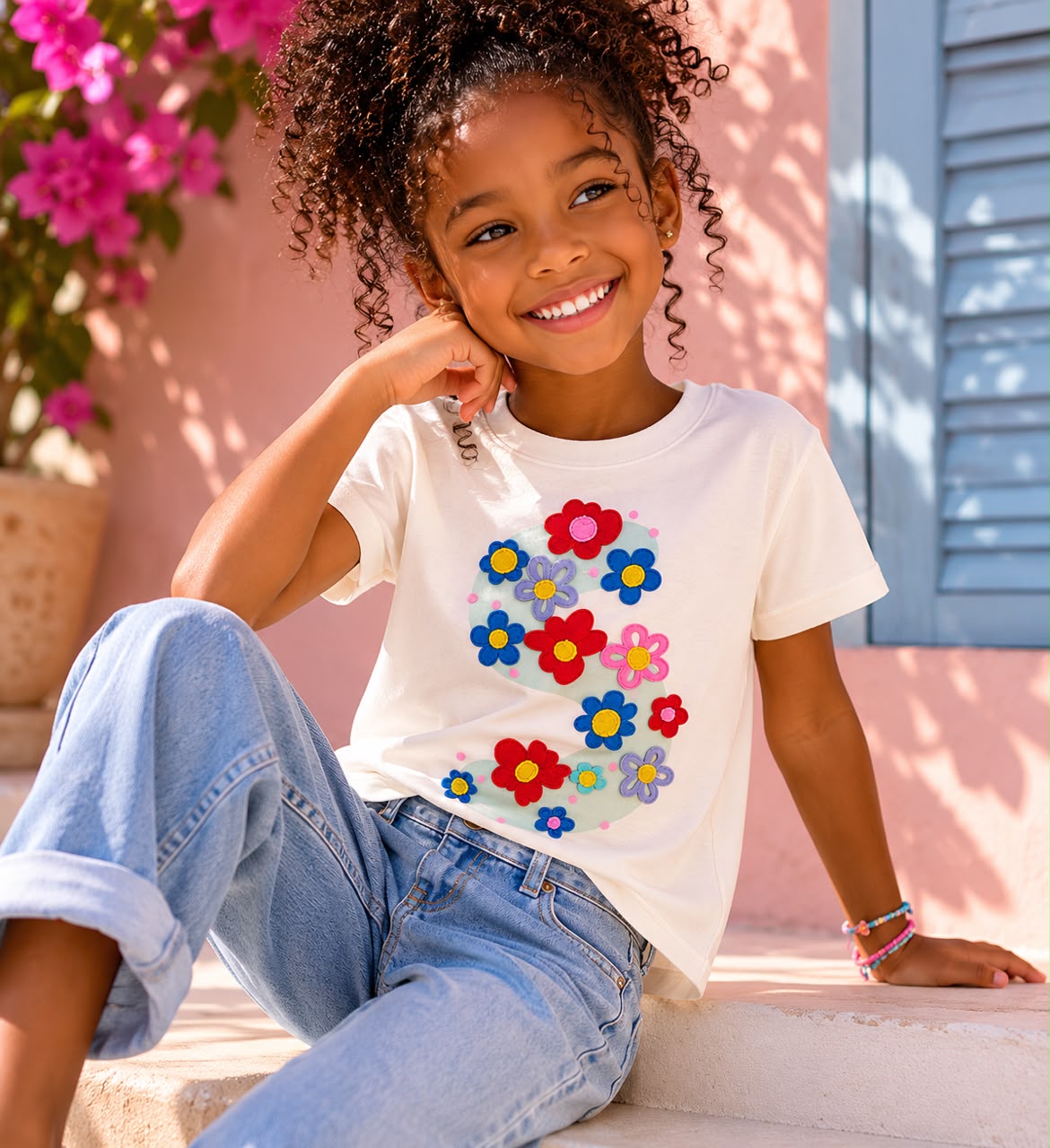 Flower S SMC Tee
