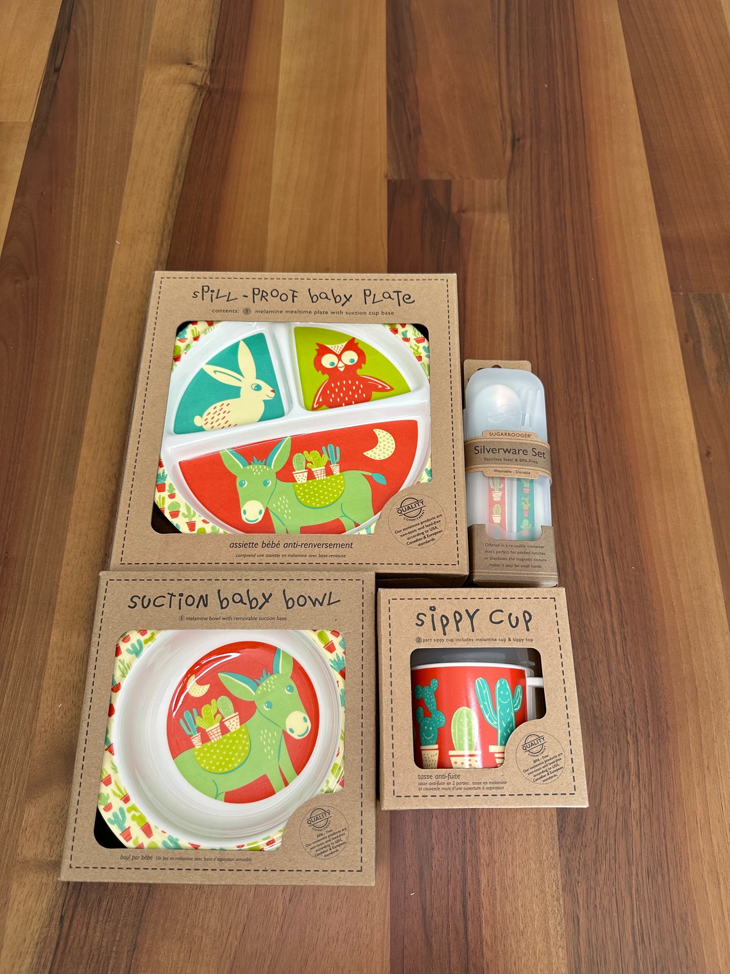 Happy Cactus Dinner Set