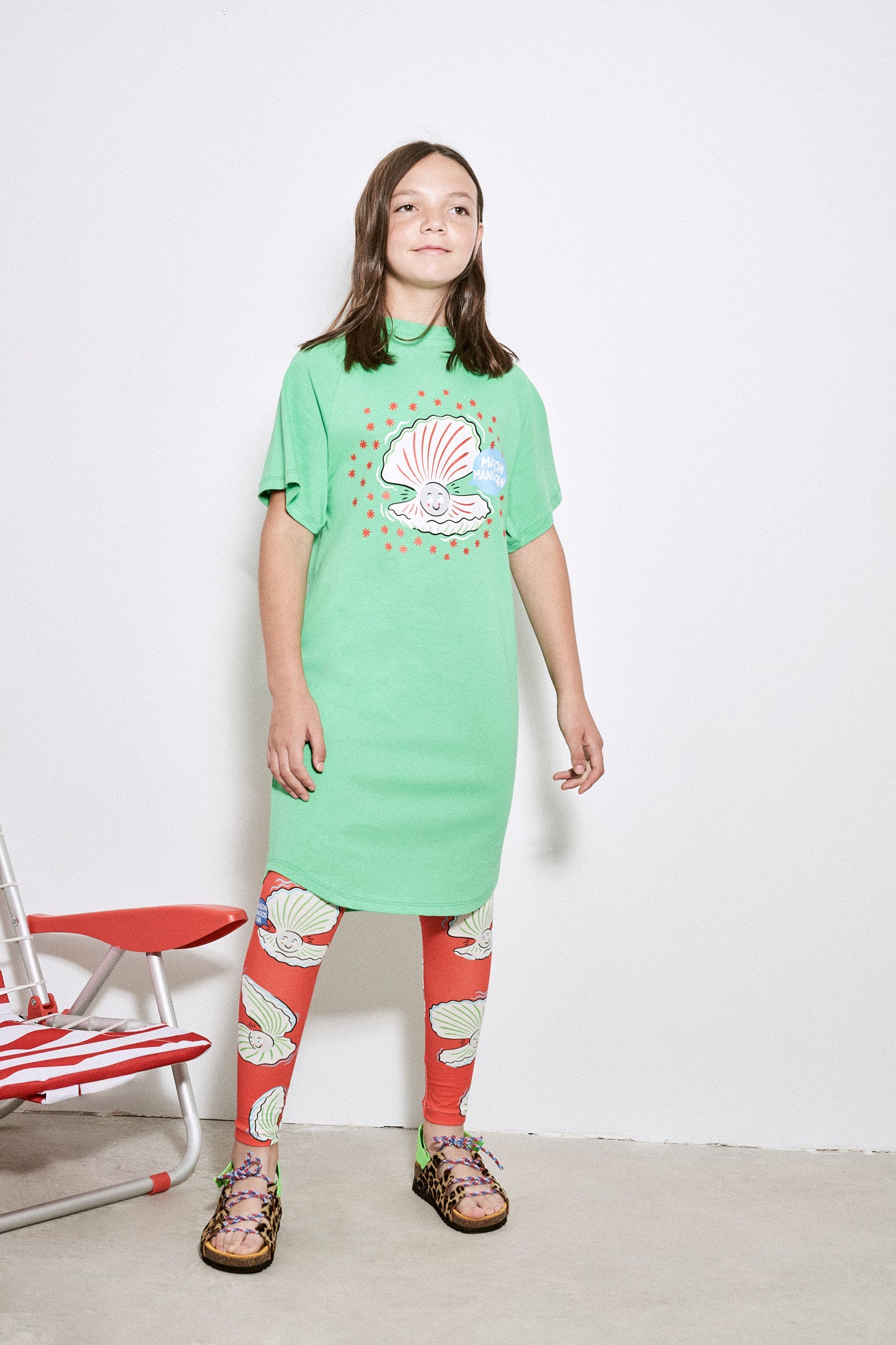 Oyster Maison Mangostan Tshirt Dress