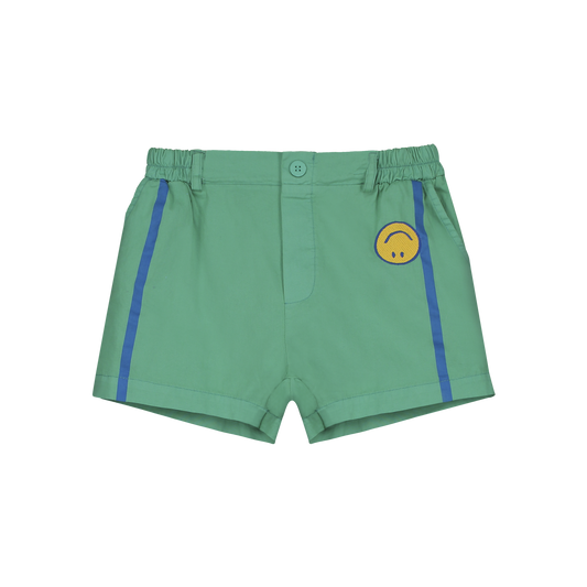 Side Stripe Smiley Bonmot Short