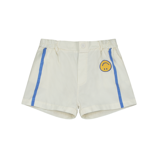 Side Stripe Bonmot Smiley Short