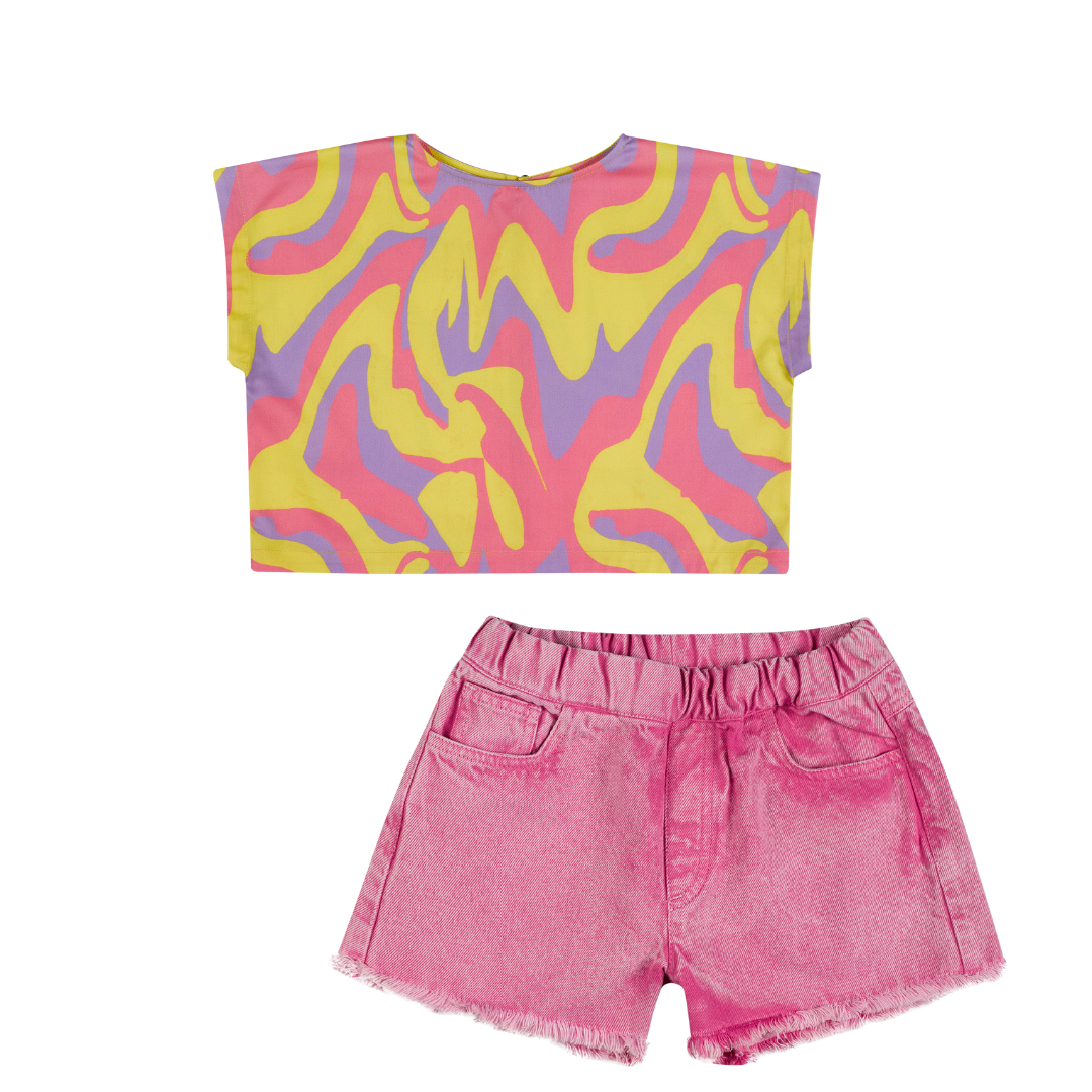 Denim M'A Kids Shorts