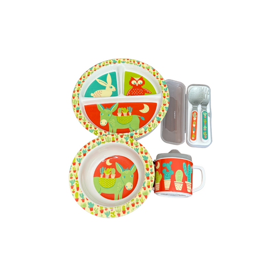 Happy Cactus Dinner Set