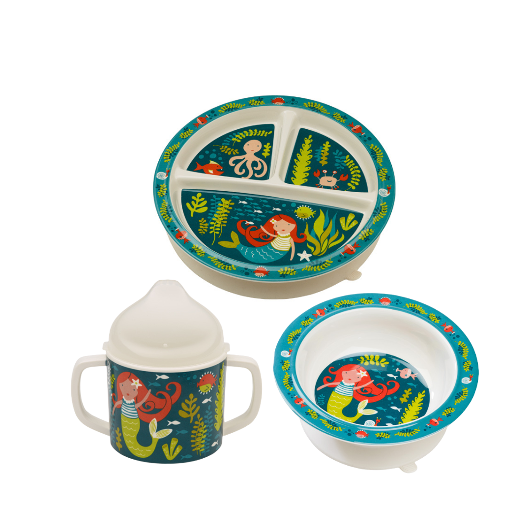 Isla the Mermaid Dinner Set