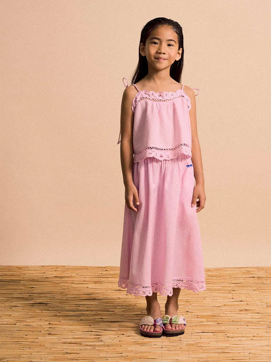 Birds Embroidered Maison Mangostan Set