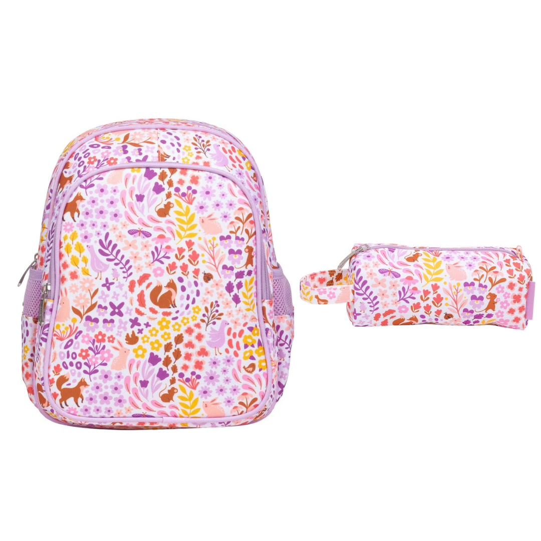 Flower Garden ALLC Backpack & Pencil Case