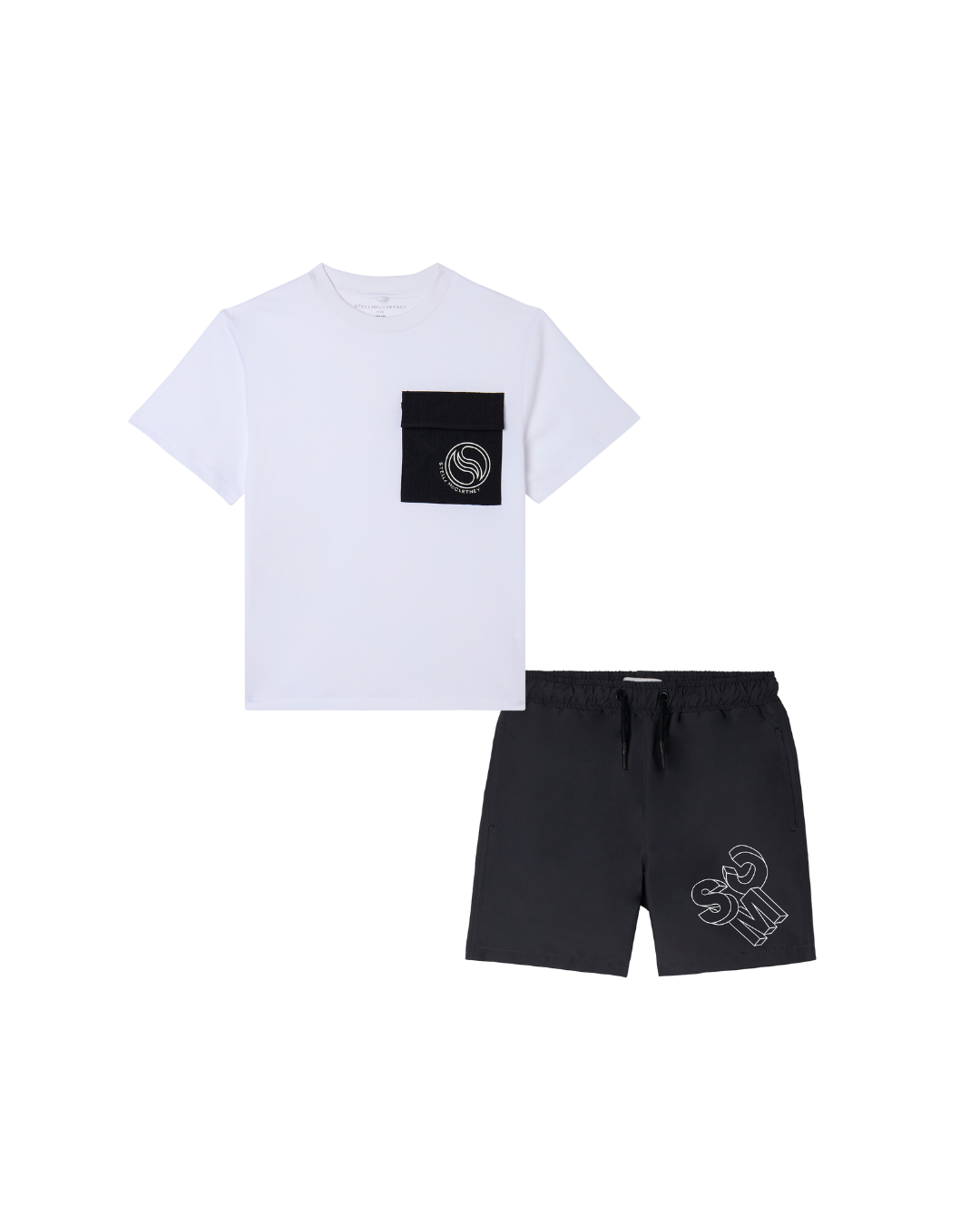 S Pocket Logo SMC Swimset