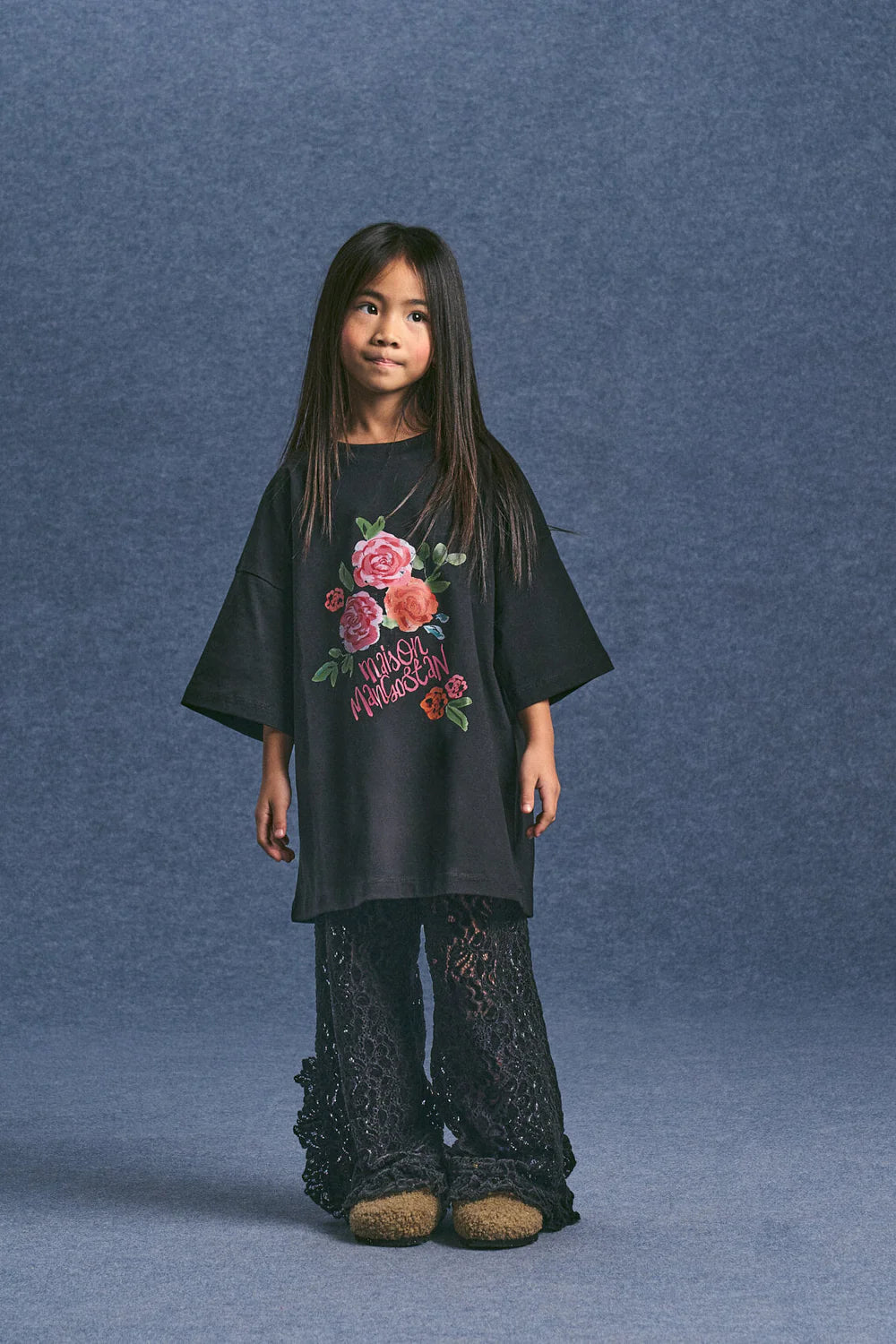Chenille Lace Maison Mangostan Pants