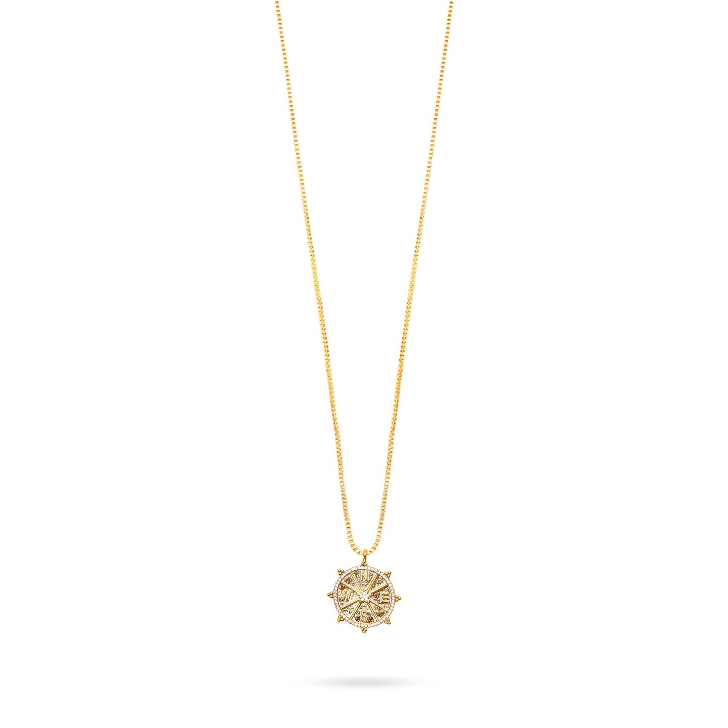 Compass Talis Chains Pendant Necklace