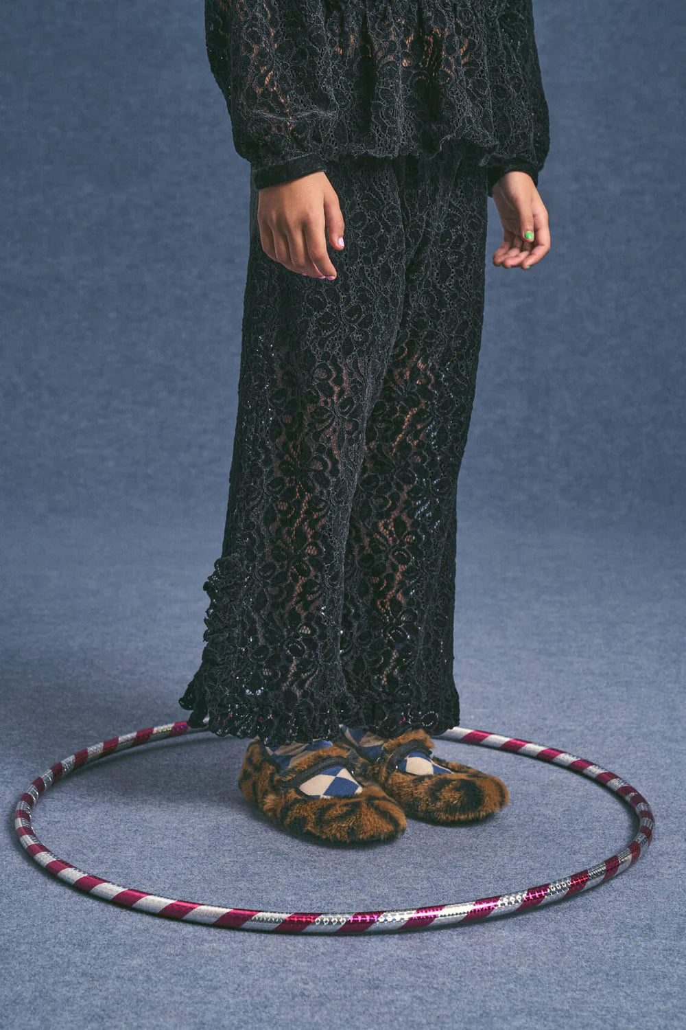 Chenille Lace Maison Mangostan Pants