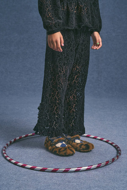 Chenille Lace Maison Mangostan Pants