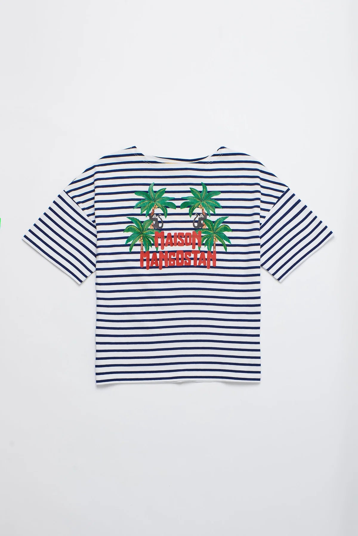 Monkey Stripes Maison Mangostan Tee