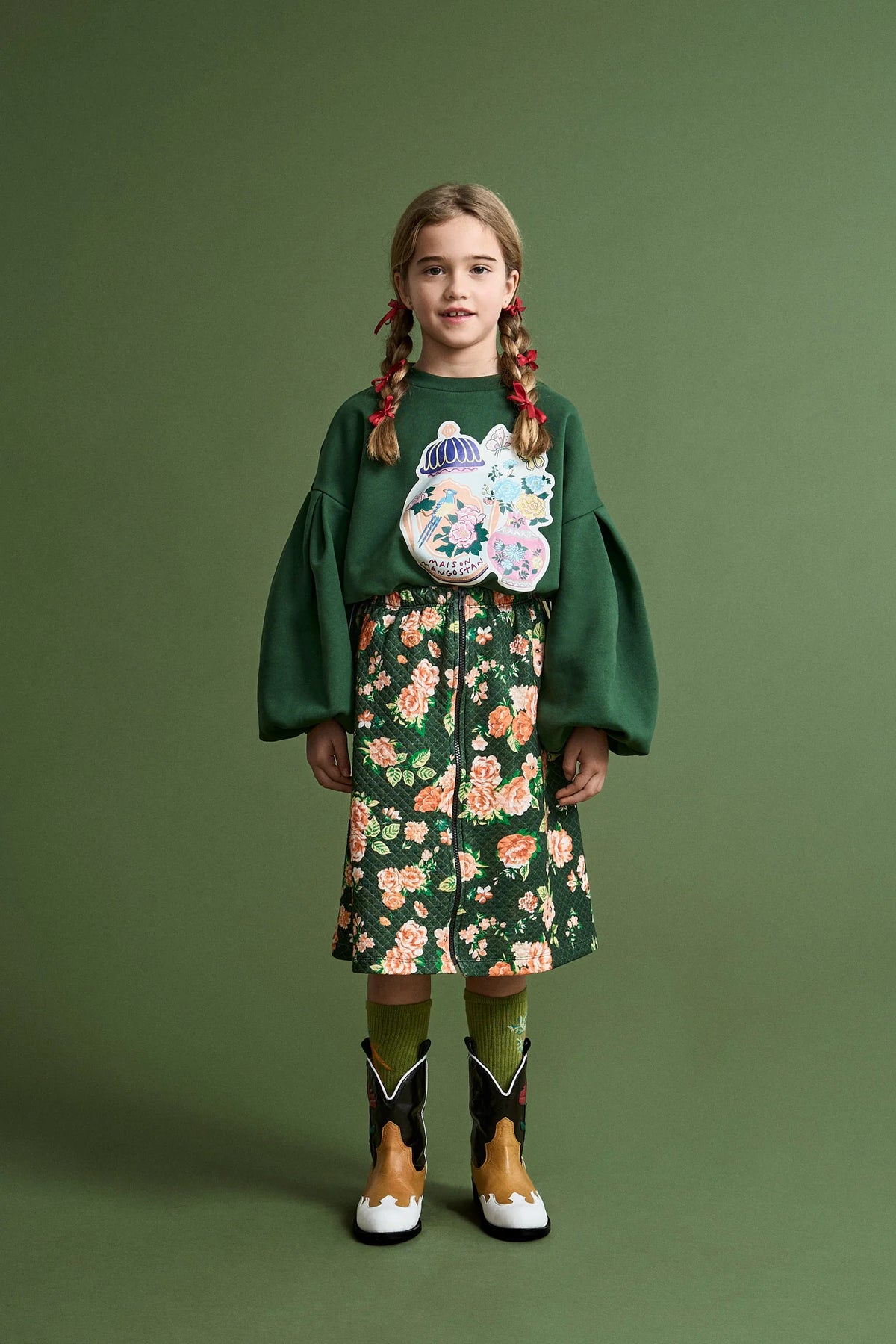 Porcerlain & Cretona Maison Mangostan Set