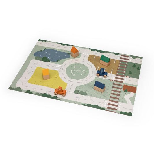 Wooden Trixie Road Puzzle