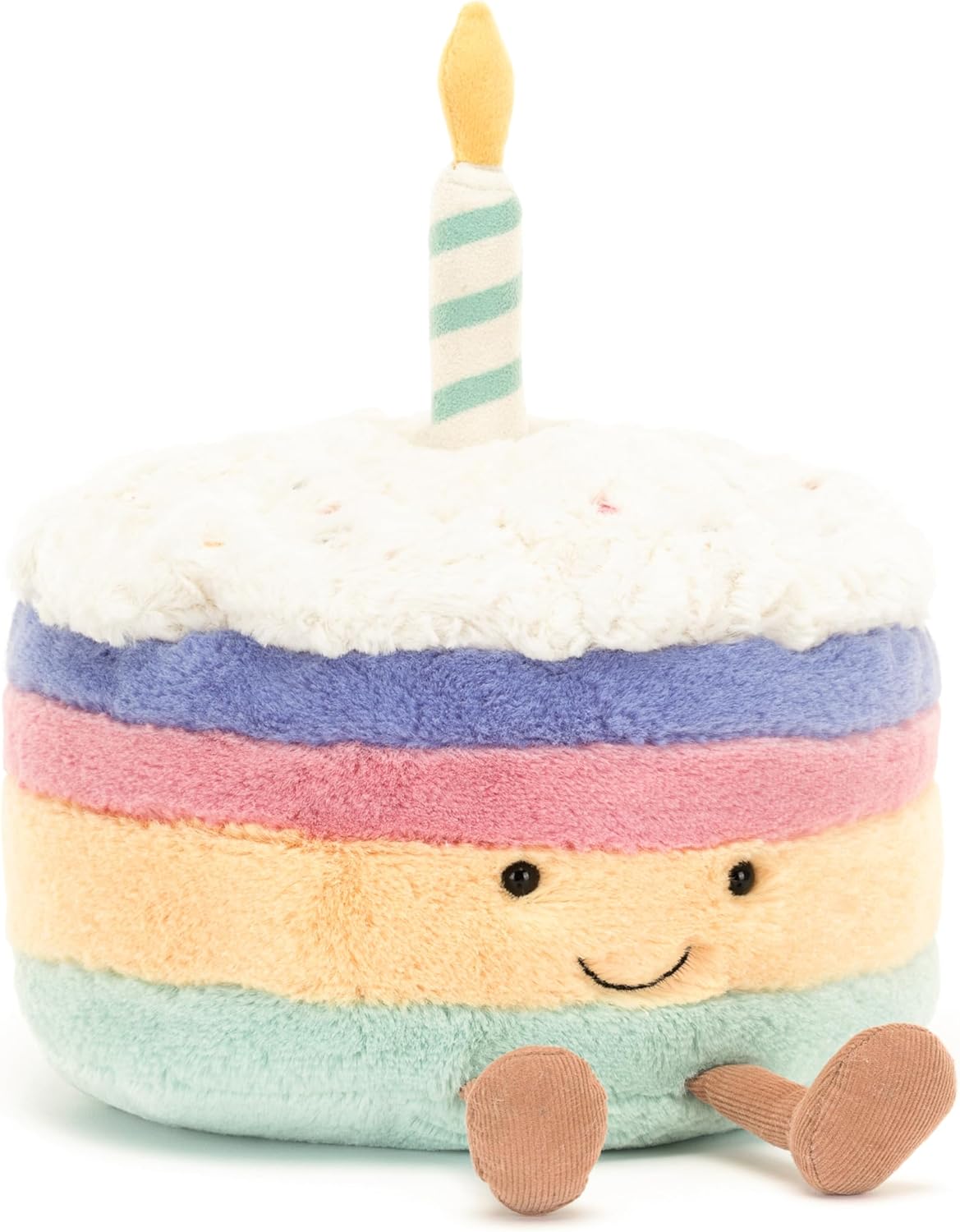 Amuseables Jellycat Rainbow Birthday Cake