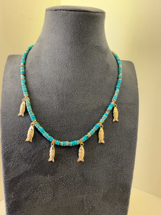 Fish The Hand Philosopher Necklace