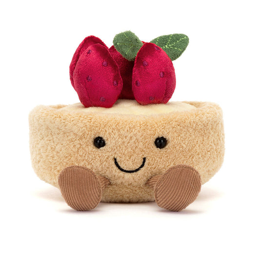 Amuseable Jellycat Fleurette Tarte Aux Fraises