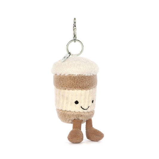 Amuseables Coffee To Go Jellycat Bag Charm