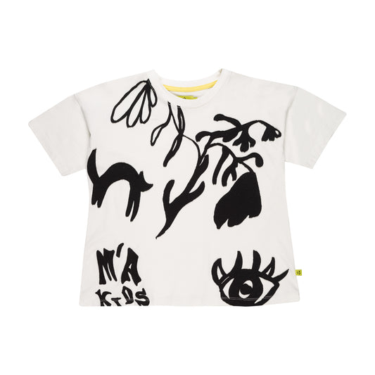 Printed M'A Kids Tee