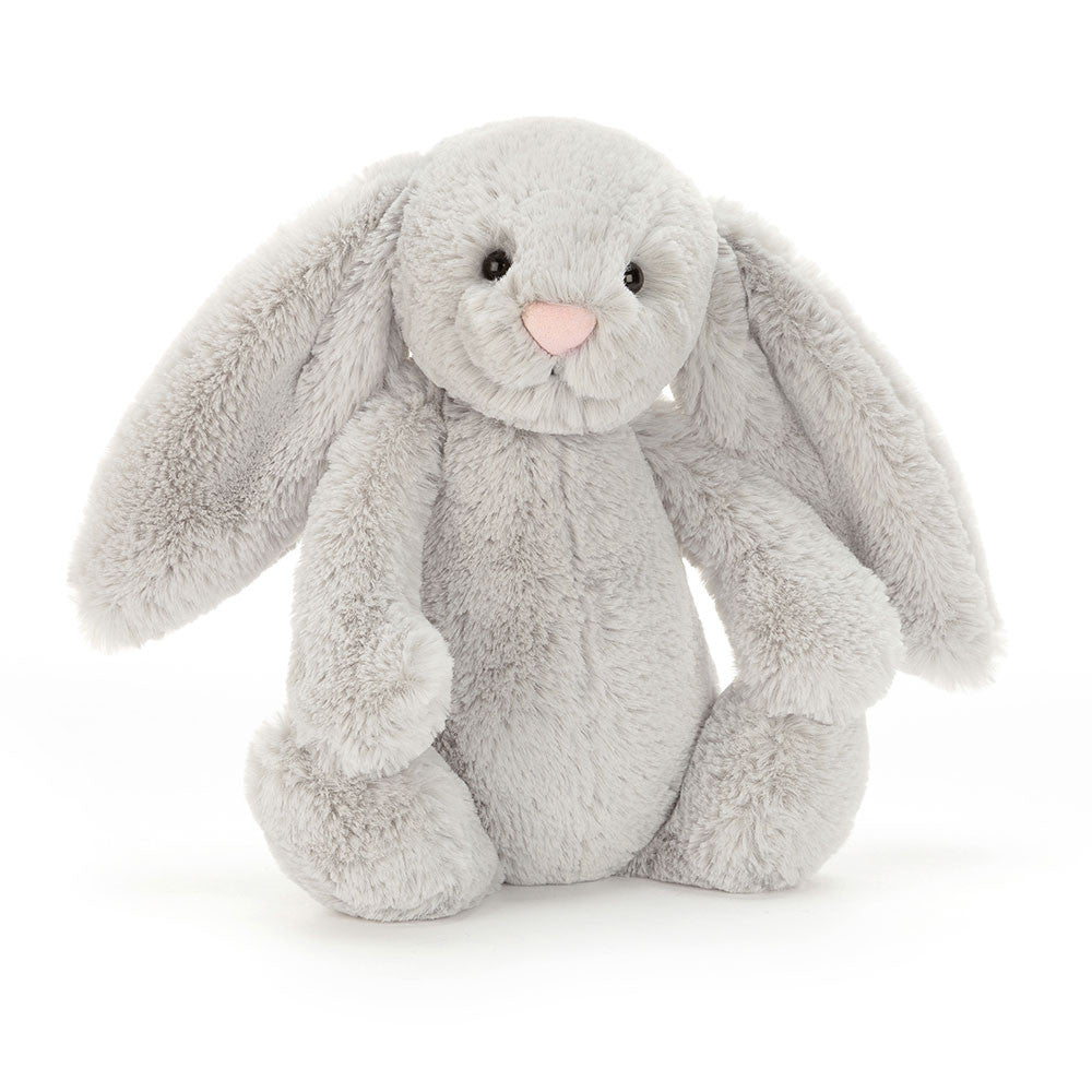 Small Silver Jellycat Bashful Bunny