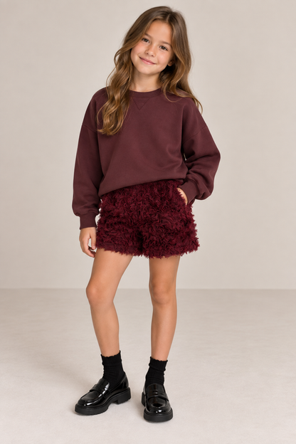 Ruffle Short DOUUOD Set