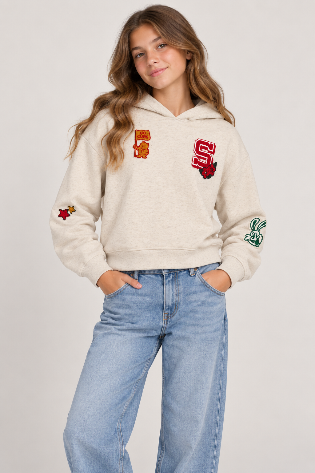 Patchwork SMC Hoodie