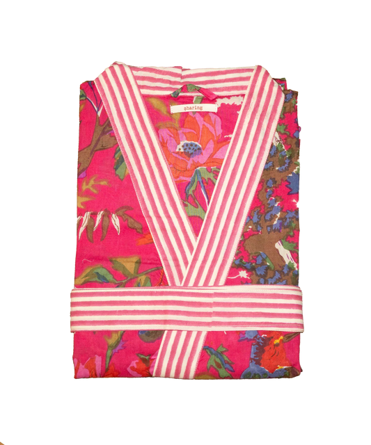 Fushia Sharing Kimono