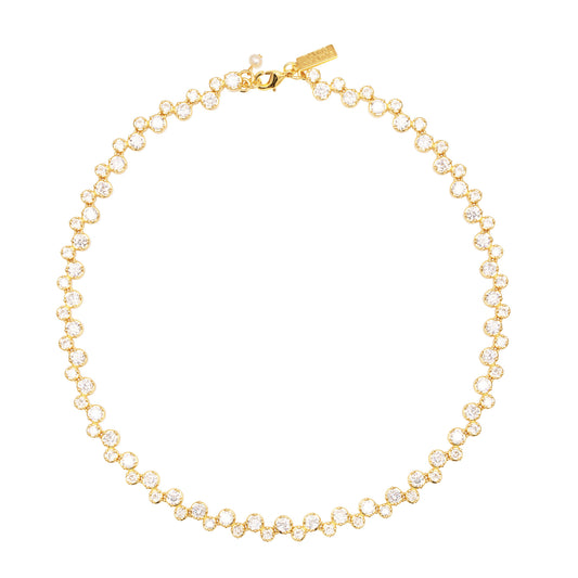 Deconstructed Talis Chains Tennis Necklace