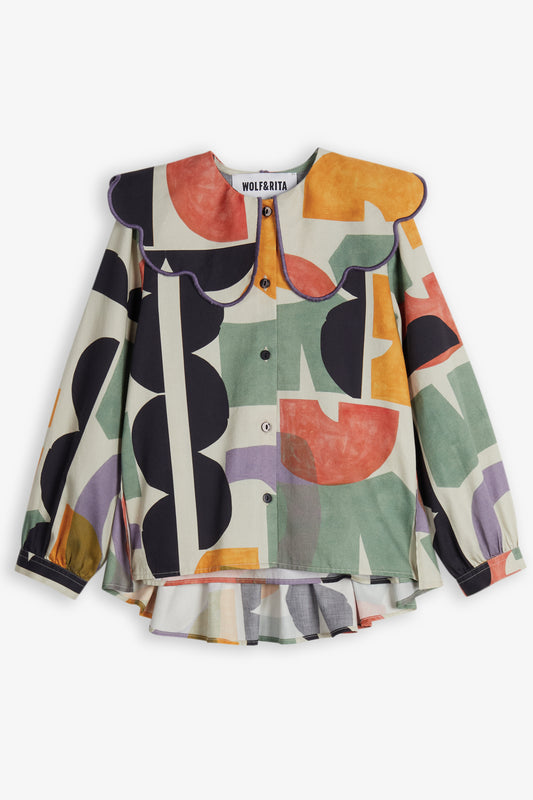 Eva Wolf & Rita Printed Top
