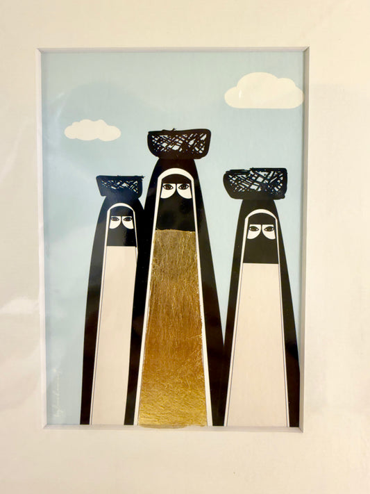 Bey Love Burka Illustration