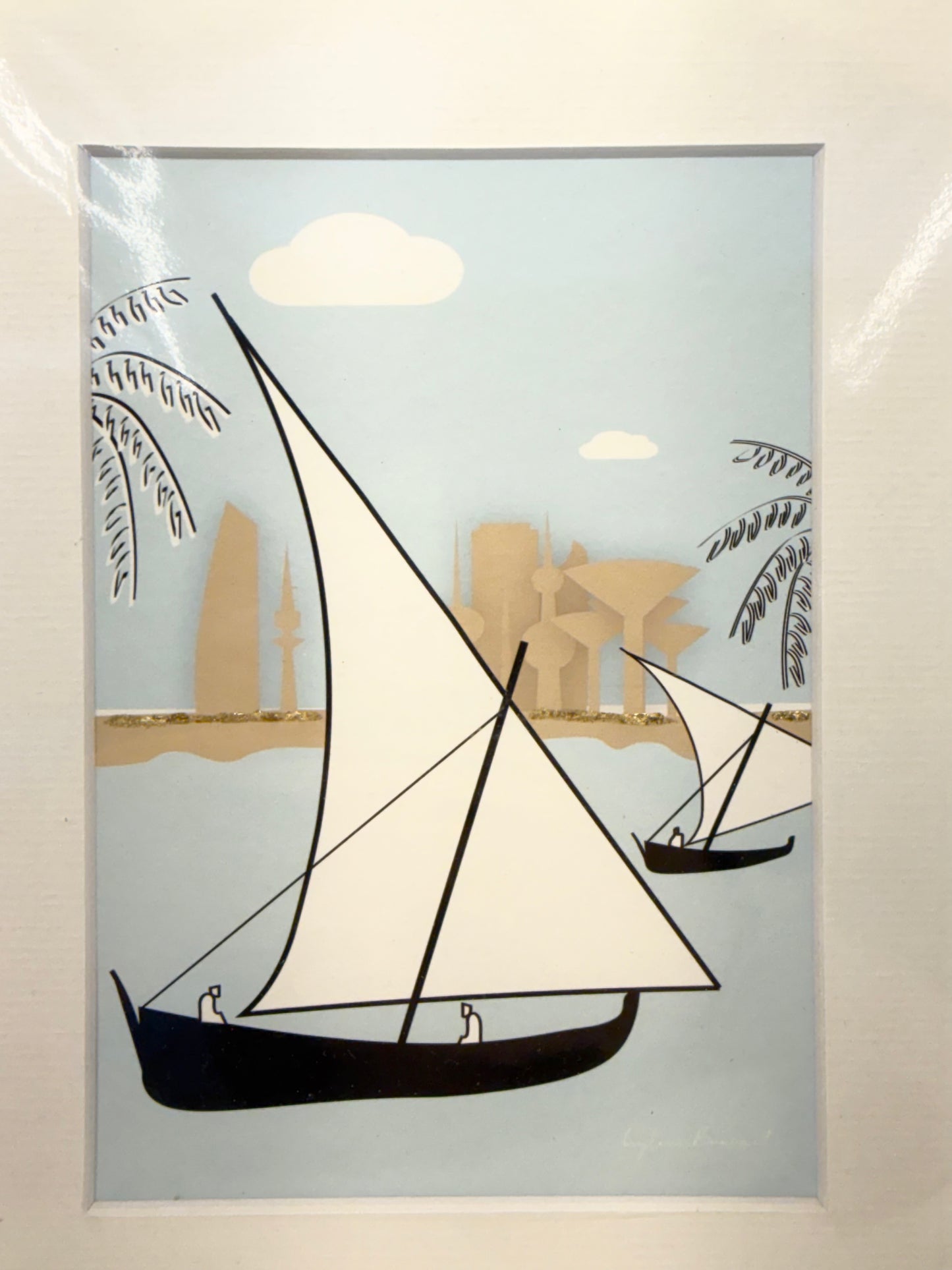 Bey Love Bazaar Dhows Illustration