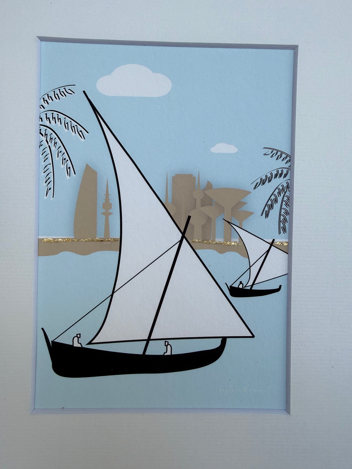 Bey Love Bazaar Dhows Illustration