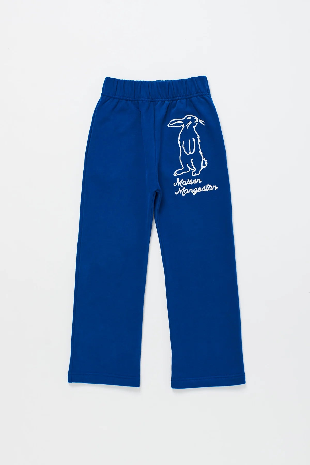 Rabbit Embroidery Maison Mangostan Joggers