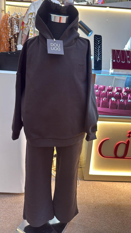Embossed Logo DOUUOD Tracksuit
