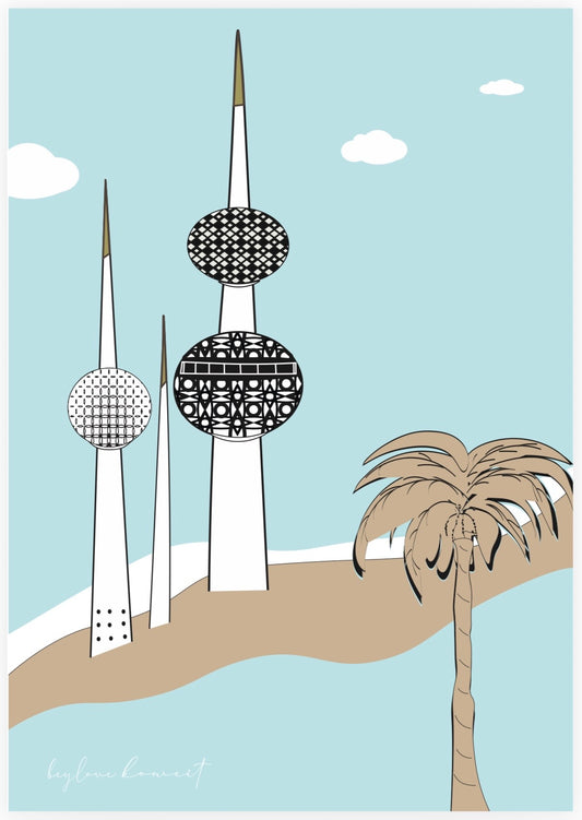 Bey Love Abraj Coast Illustration