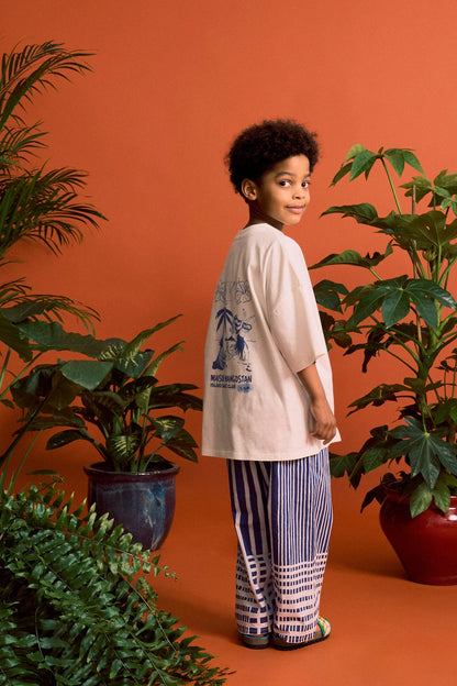 Bali Striped Maison Mangostan Pants