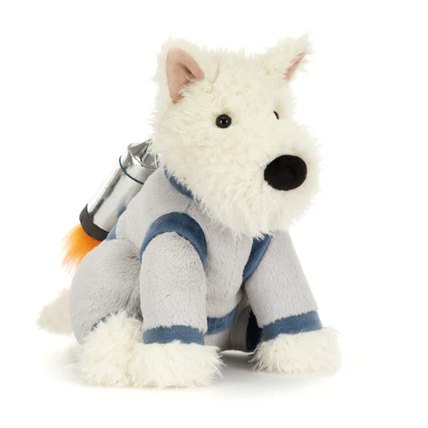 Munro Scottie Dog Jellycat Space Outfit