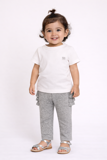 Ruffle Bottom DOUUOD Baby Set