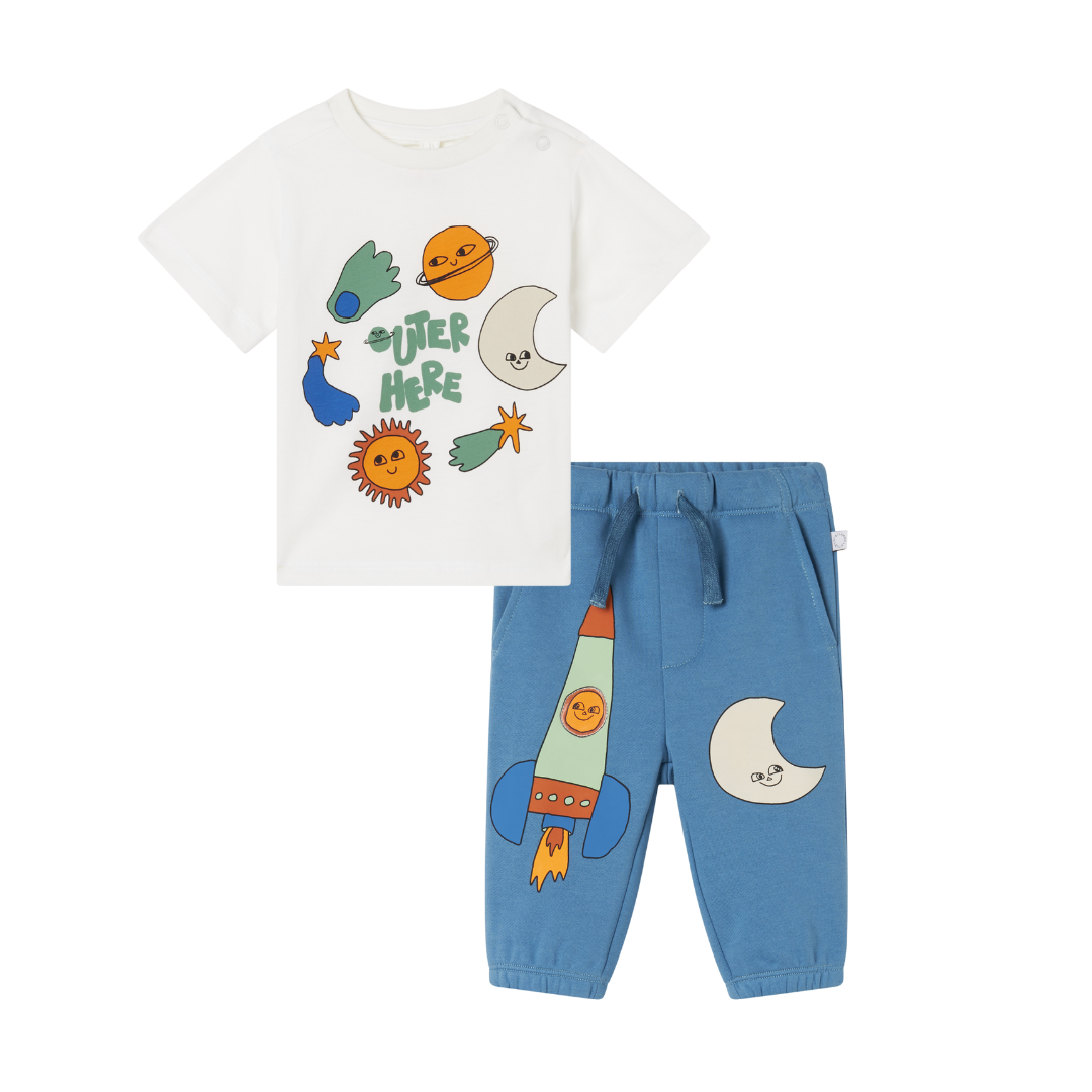 Space Graphic SMC Baby Set