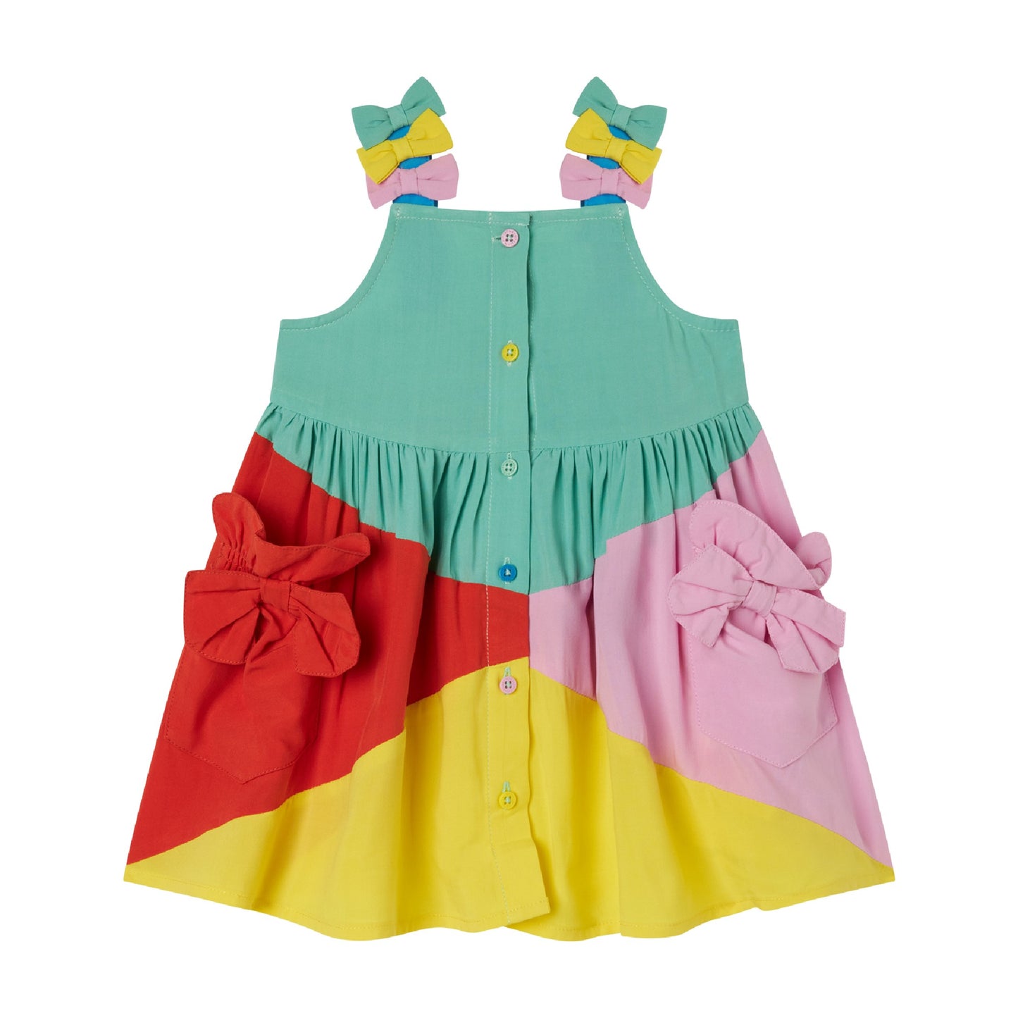 Multicolor SMC Baby Dress