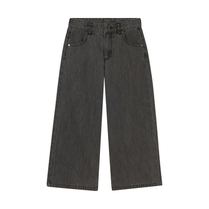 Wide Leg SMC Denim Pants